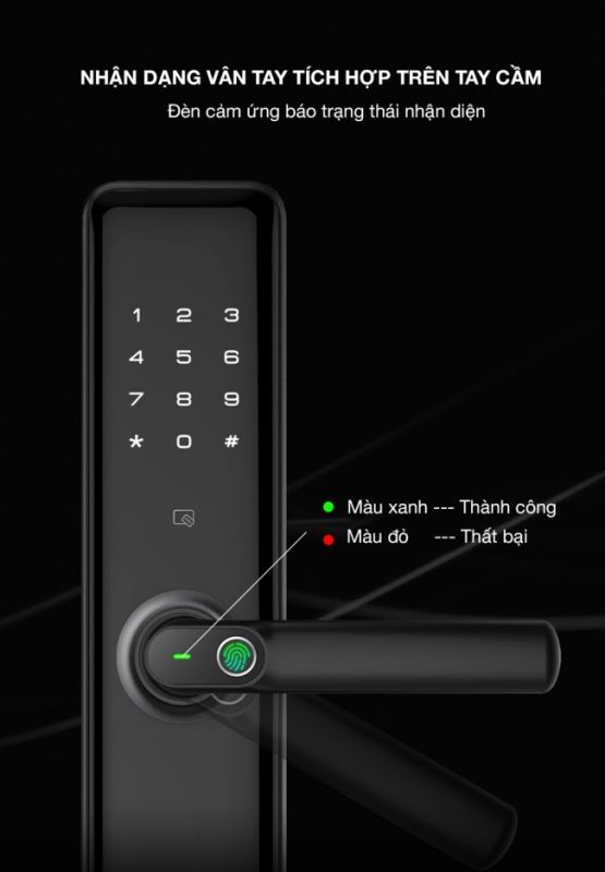 Khoá điện tử thông minh Smart Lock MH