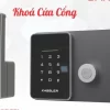 Khóa cổng vân tay 2 chiều Kassler KL-579 CNC Silver Grey Remote + Wifi chính hãng SmartLock MH, chống nước, mở bằng vân tay, mật mã, thẻ từ, app TTLock.