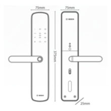 Khóa điện tử Bosch EL 600B-DE tích hợp vân tay, mã số, thẻ từ – SmartLockMH