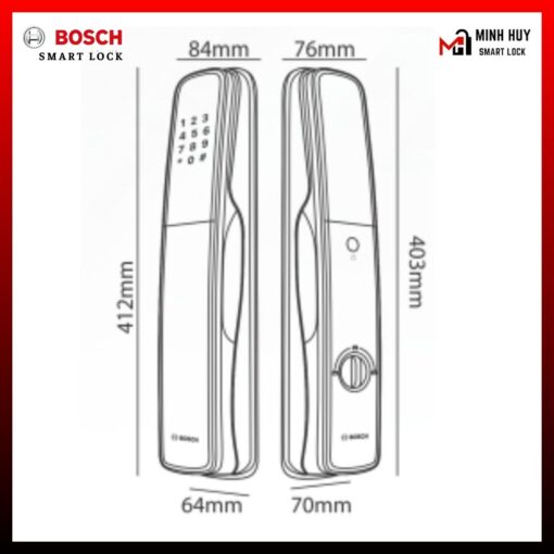 Khóa cửa Bosch EL 800A-DE App