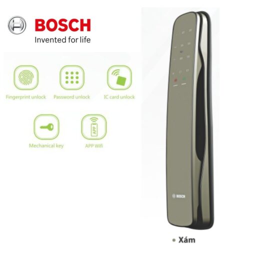 Khóa cửa Bosch EL 800A-DE chính hãng màu xám