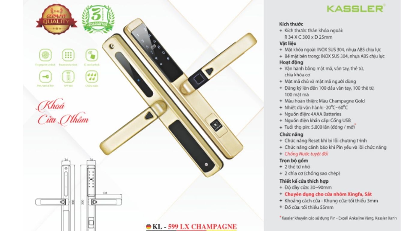 Khoá điện tử thông minh Smart Lock MH