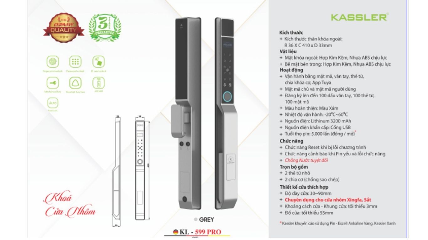 Khoá điện tử thông minh Smart Lock MH