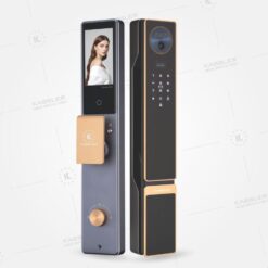 Kassler KL-899 Plus GY với thân nhôm CNC sang trọng, tích hợp Face ID 3D, vân tay, mật mã, thẻ từ và App Tuya.
