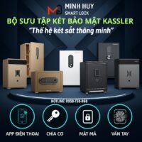 : Két sắt Kassler bảo mật tối đa với Thép Q345, Vân tay FPC Thụy Điển & App Wifi 4.0.