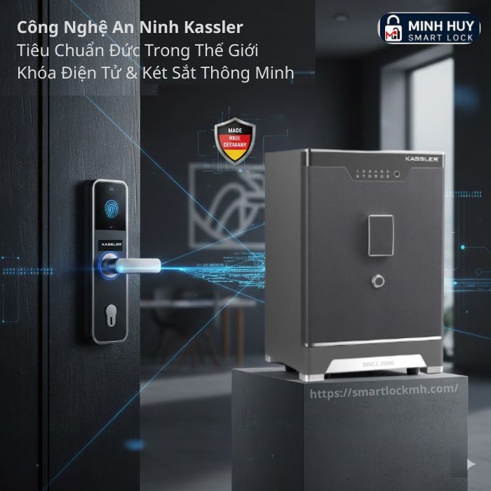 Công Nghệ An Ninh Kassler: Tiêu Chuẩn Đức Trong Thế Giới Khóa Điện Tử & Két Sắt Thông Minh