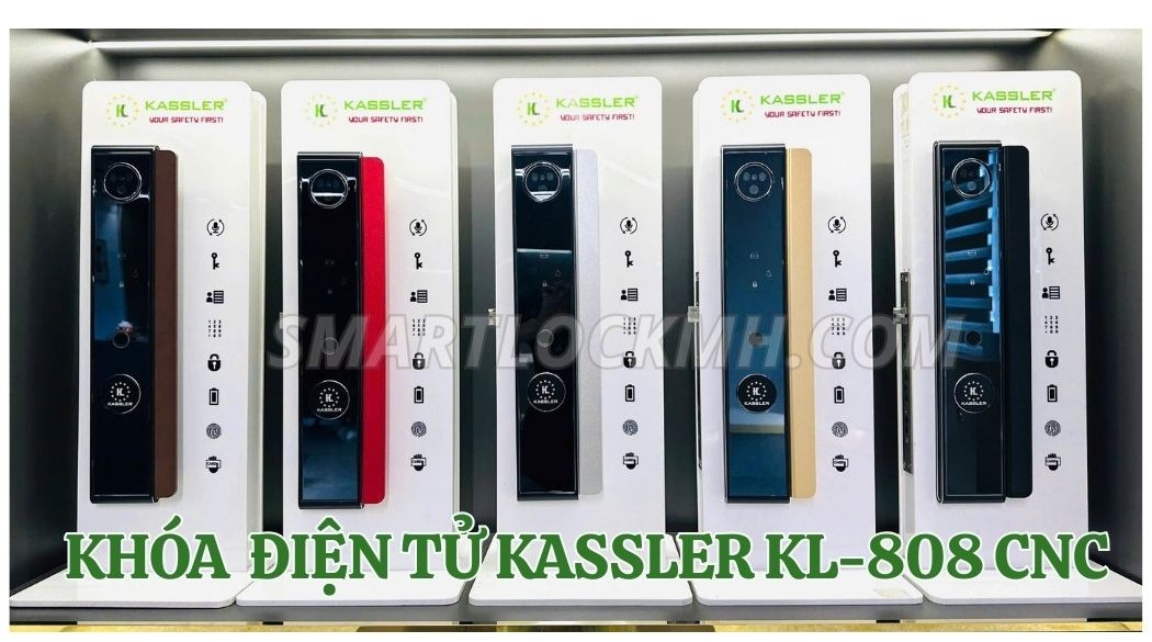 Kassler KL-808 CNC lắp đặt cửa đại sảnh biệt thự